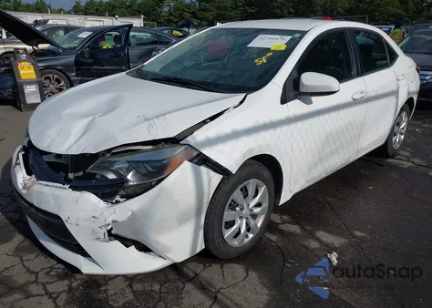 2016 Toyota Corolla Le из США, поврежденный, VIN 2T1BURHE3GC734018